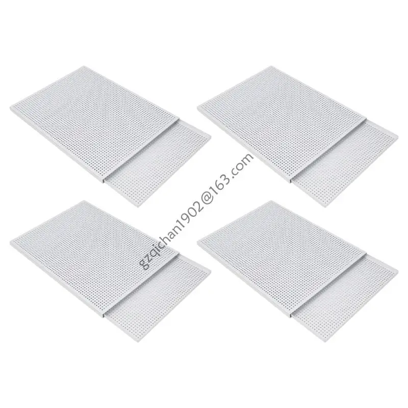 

X7AB Set Of 2 Anodized Aluminum Baking Sheet 35x25cm Safe Oven Safe Pan Fast Heats Transfer For Dessert Bread