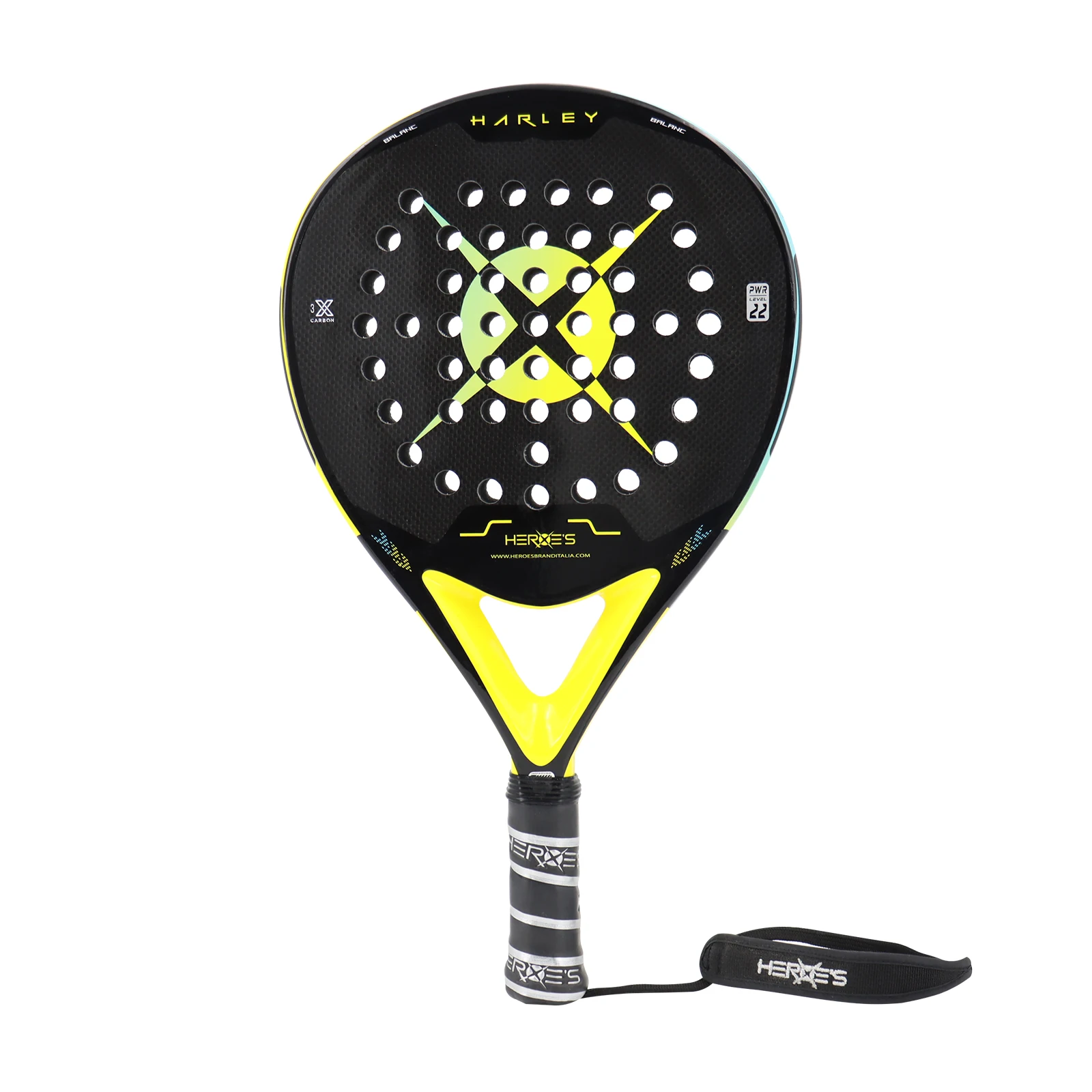 Paddle Racket with Cover Bag 3k Carbon Fiber High Blance 38mm professional Paddle Outdoors Equipment