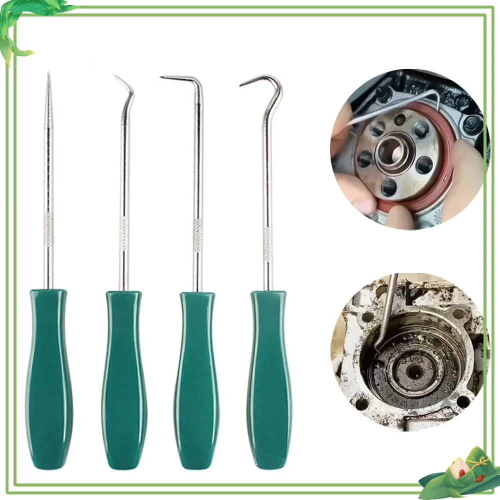 

Лидер продаж, 4 шт., 135 мм, набор отверток для сальника автомобиля, уплотнительное кольцо, съемник прокладок, съемник крючков, инструменты для ремонта автомобиля