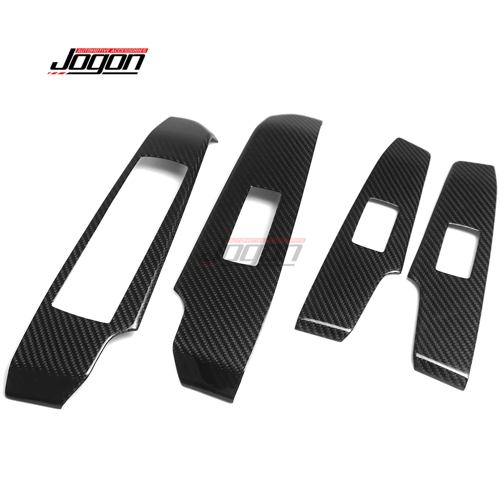 Carbon Fiber For Lexus IS IS250 IS300 IS350 F Sport 2021 2022 2023 2024 Car Center Console Side Door Window Lift Accessories