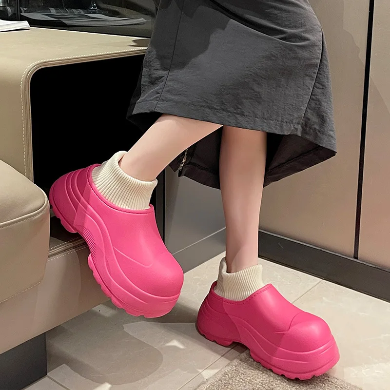 

Women'S Winter Eva Cotton Slippers Fashionable Warm Cotton Slippers Cotton Shoes