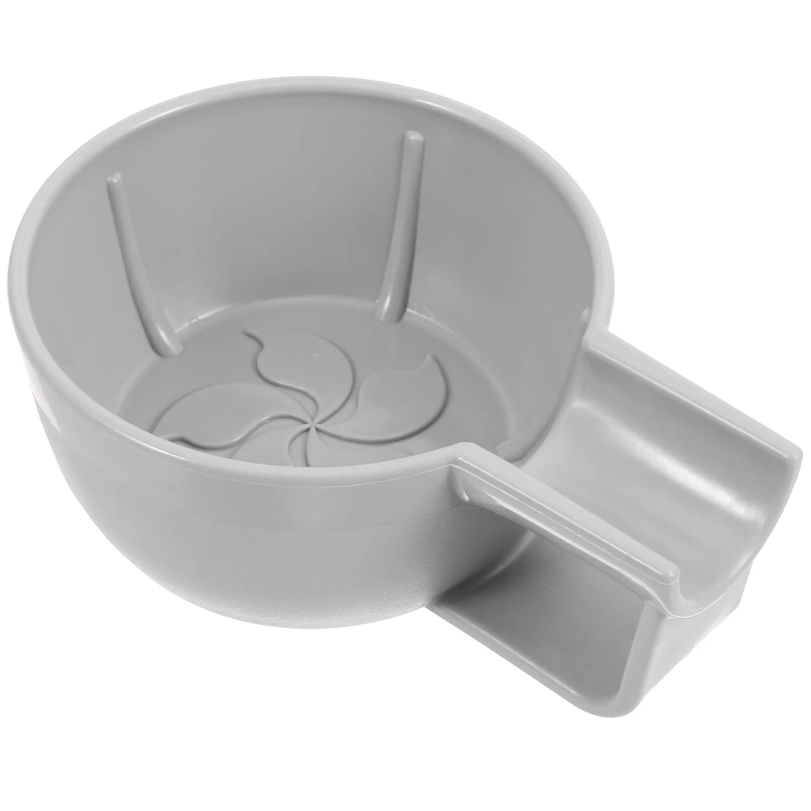 Plastic Shaving Bowl for Men PP Material Heavy Duty Lightweight Large Capacity Smooth Polished Edges Stable Grip