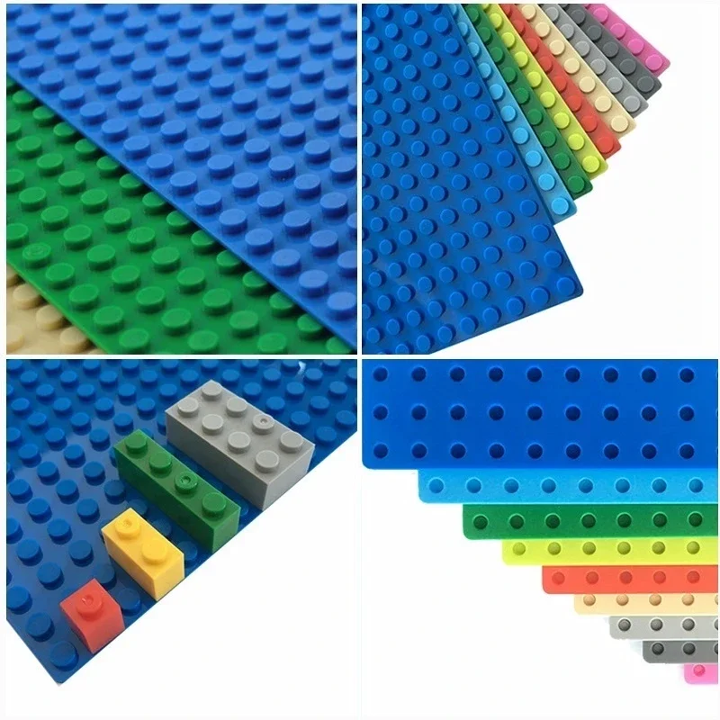 4Pcs Base Plates 32x32 16x32 Dots Classic BasePlates Blocks Plastic Building Bricks Assembly Compatible Brand MOC Friends City