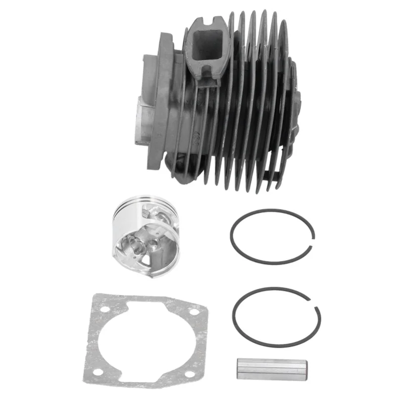 45.2mm Cylinder Gasket Piston Rings Pin Clips Set Replacement For 5800 58cc Chainsaw Spare Parts