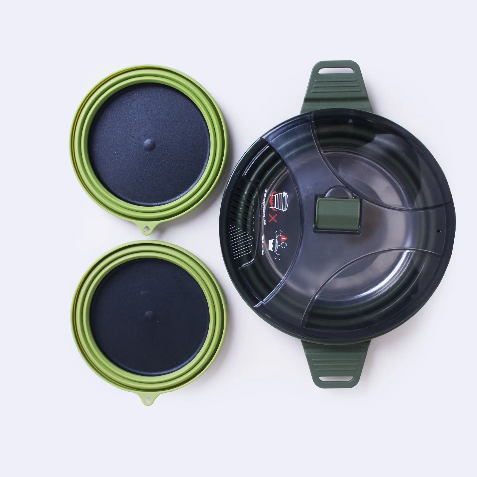 

Outdoor picnic storage set, camping bowl, portable bowl, frying pan equipment, portable outdoor camping tableware set