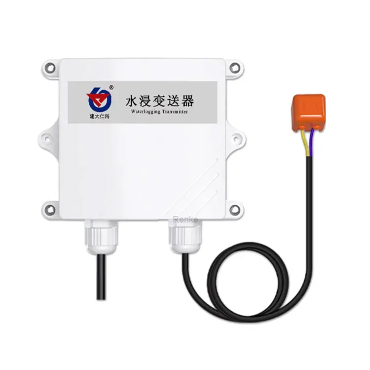 RENKE RS485 Relay Output Water Leak Detector Water Flood Detection Sensor Alarm