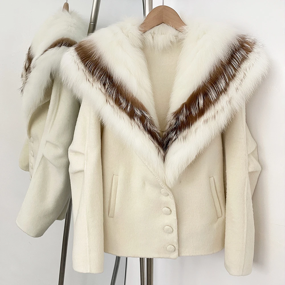 

Winter Coat for Women Manteau Femme 2026 Luxury Clothing Woman Designer Wool & Trench Coats Warm High Quality Women's Clothing