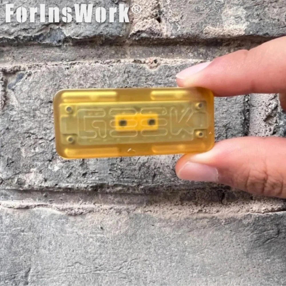 GEEK EDC PEI Materiale Quadrato Giocattolo Fidget Versioni a passo alto e basso EDC Strumento antistress Fidget Slider Fidgets Giocattoli