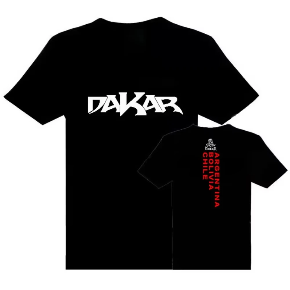 

2025 New Hot Sale Dakar Motorcycle Racing Wear Sweat Absorption Men's T-shirt Men and Women Cycling Enthusiasts Leisure Tee