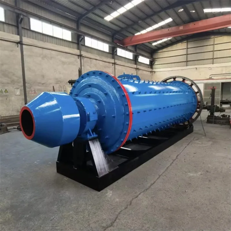 1-10tph Continuous Stone Ball Mill Gold Mining Grinding Machine Dry Wet Two Working Modes Low Energy Consumption Customized