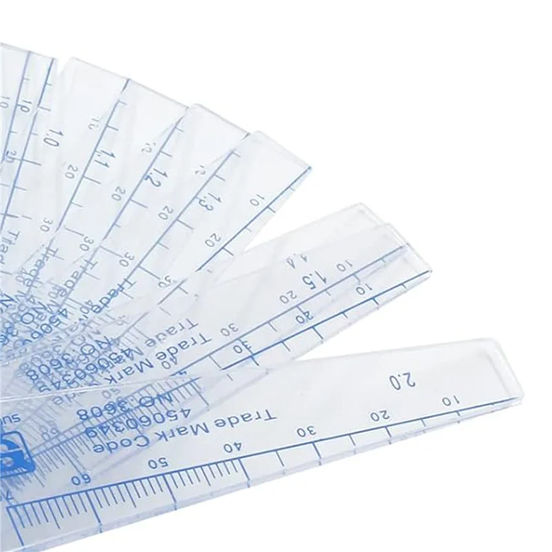 

A96I-2 Pack Plastic Feeler Gauge 0.05-3Mm Thickness Measuring Tools 25 In 1 Feeler Gauge For Measuring Gaps