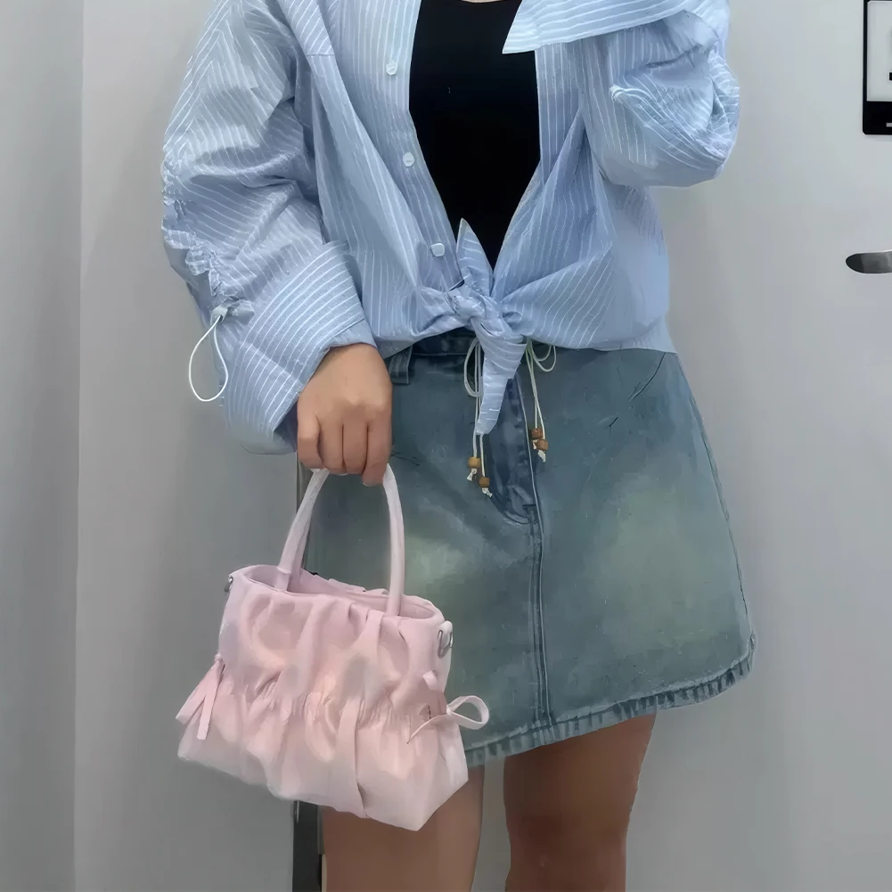 

Плиссированная женская сумка-клатч с верхней ручкой для вечеринок и свадеб