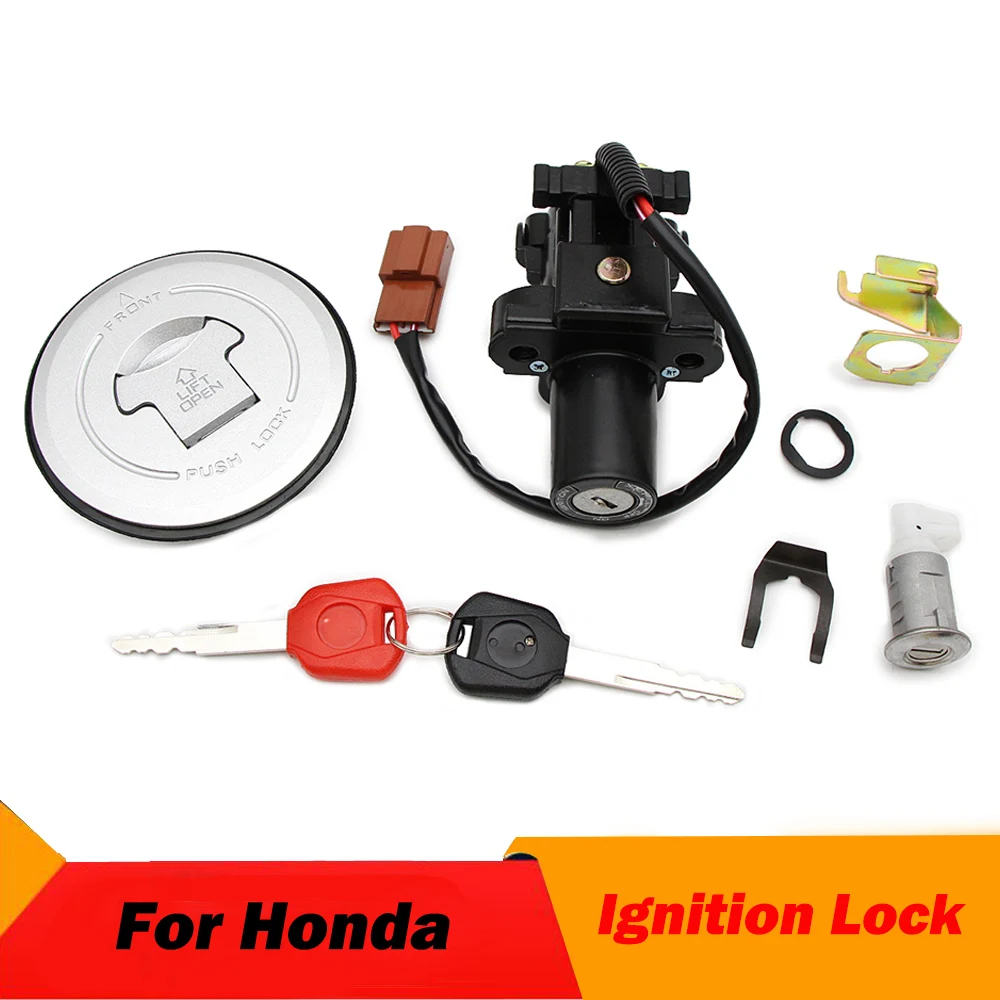 

35010-MJW-A82 35010-MGZ-A00 Motorcycle Ignition Switch Lock Fuel Gas Cap Key Set For Honda CB500 CBR500R CB500F CB500X CB500F FA