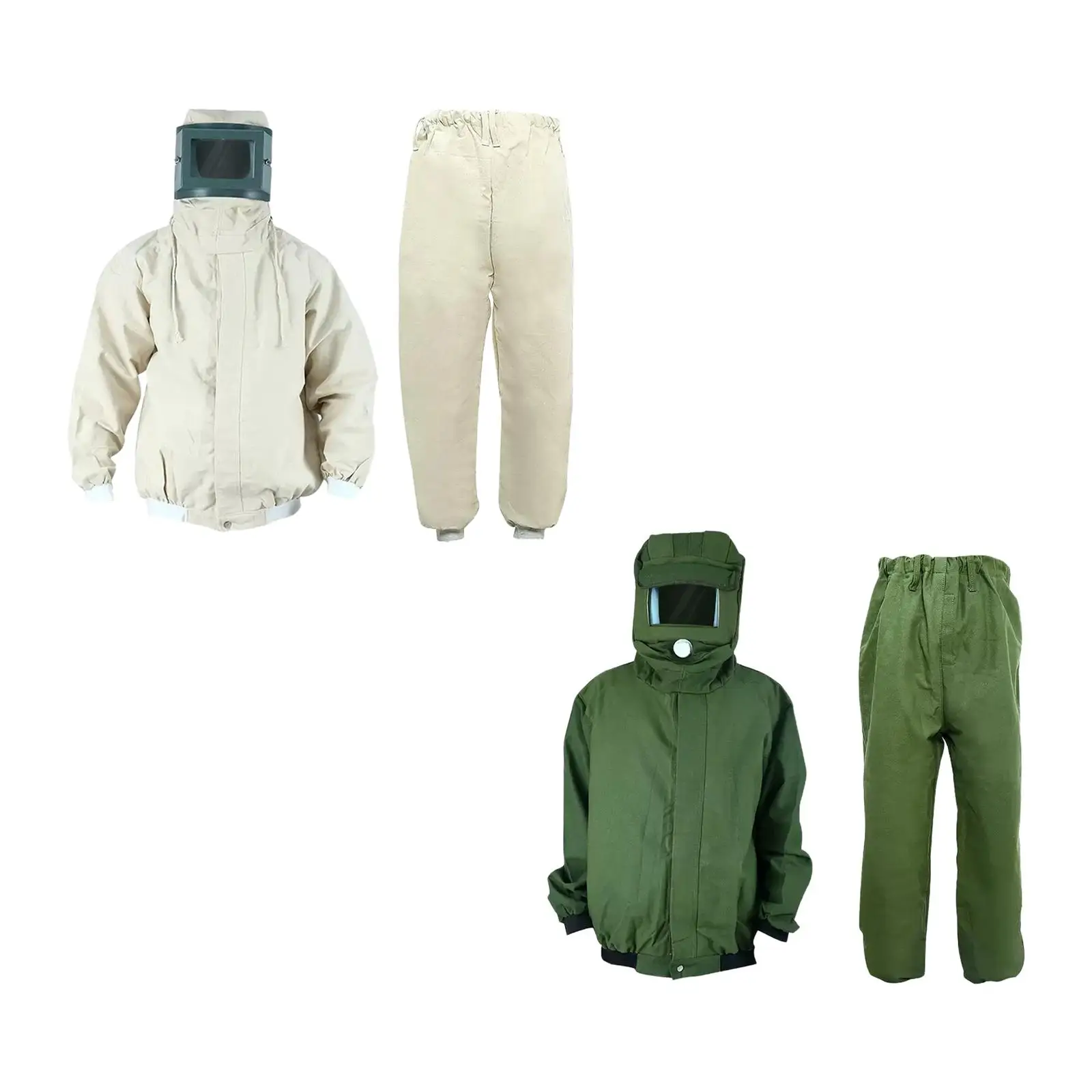 Sand Blasting Suit Sandblasting Clothing for Grinding Cutting Painting Polishing