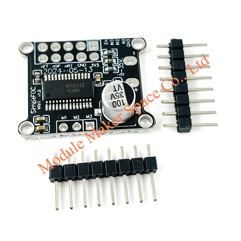 SimpleFOCMini Single-Channel Brushless DC Motor Driver Module, FOC Control Board, SVPWM Algorithm Support, for Arduino SimpleFOC