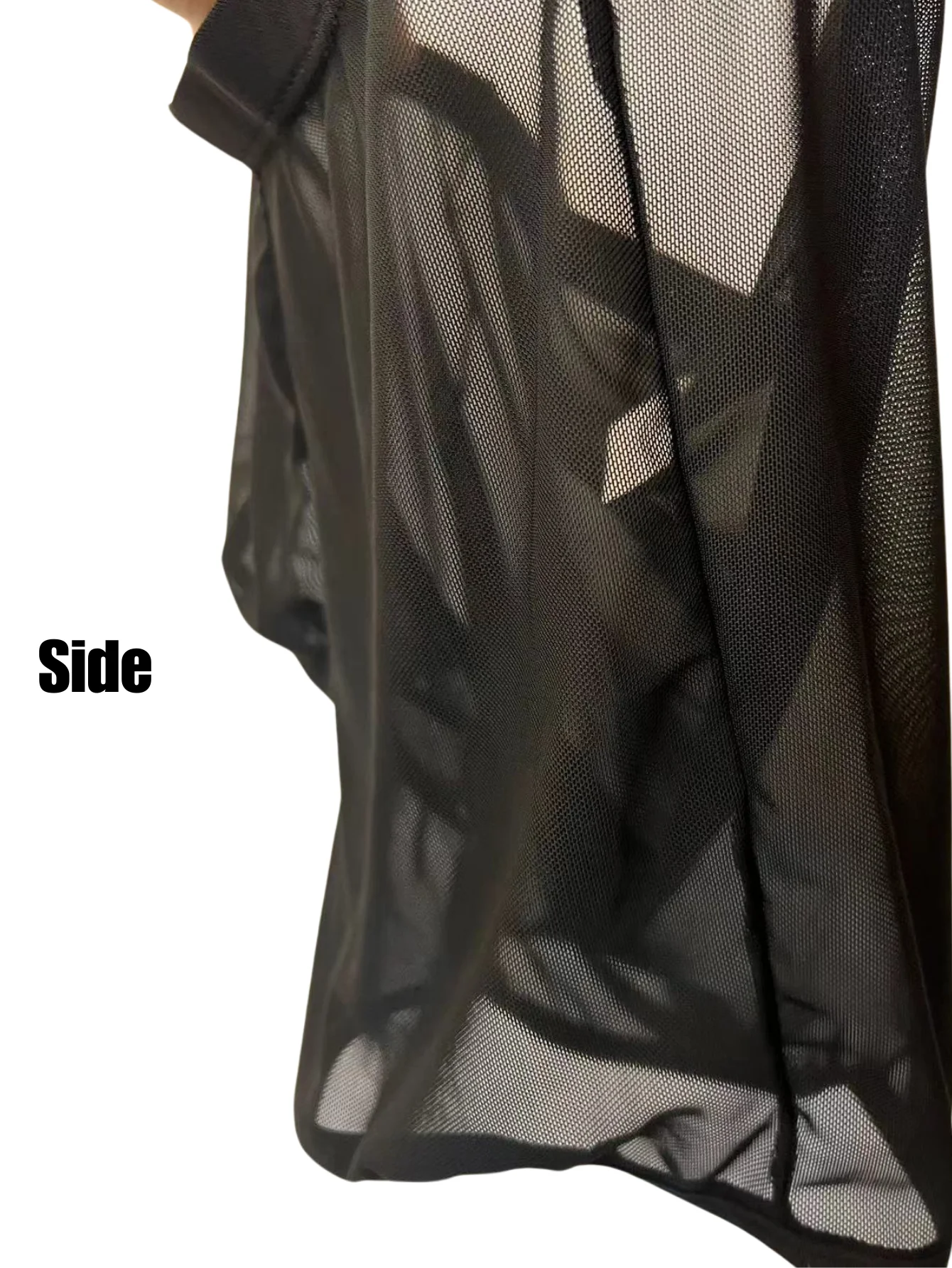 1Pc Men's Fashion Designer Sexy, Transparent Underwear, High Elasticity  Mesh Patchwork Flat Angle Underwear,Seductive, Ice Silk