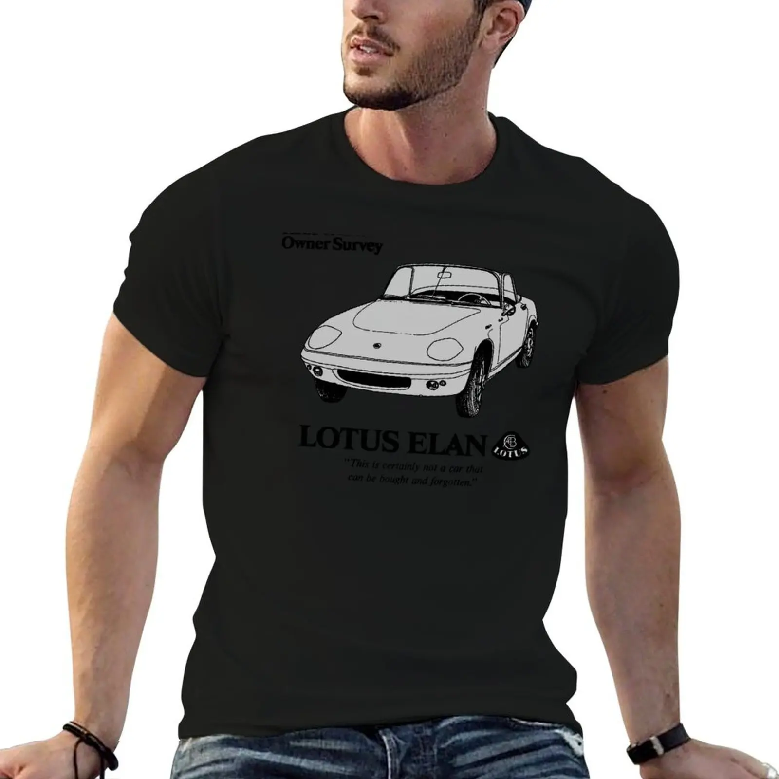 

ELAN SPORTS CAR T-Shirt cotton t shirt man t shirts for man cotton T-Shirt