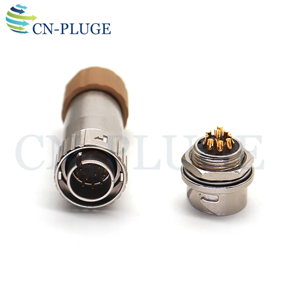 Hirose aviation plug LF10WBP-10P (31)/LF10WBR-10S Hirose connector cable 10 pin socket