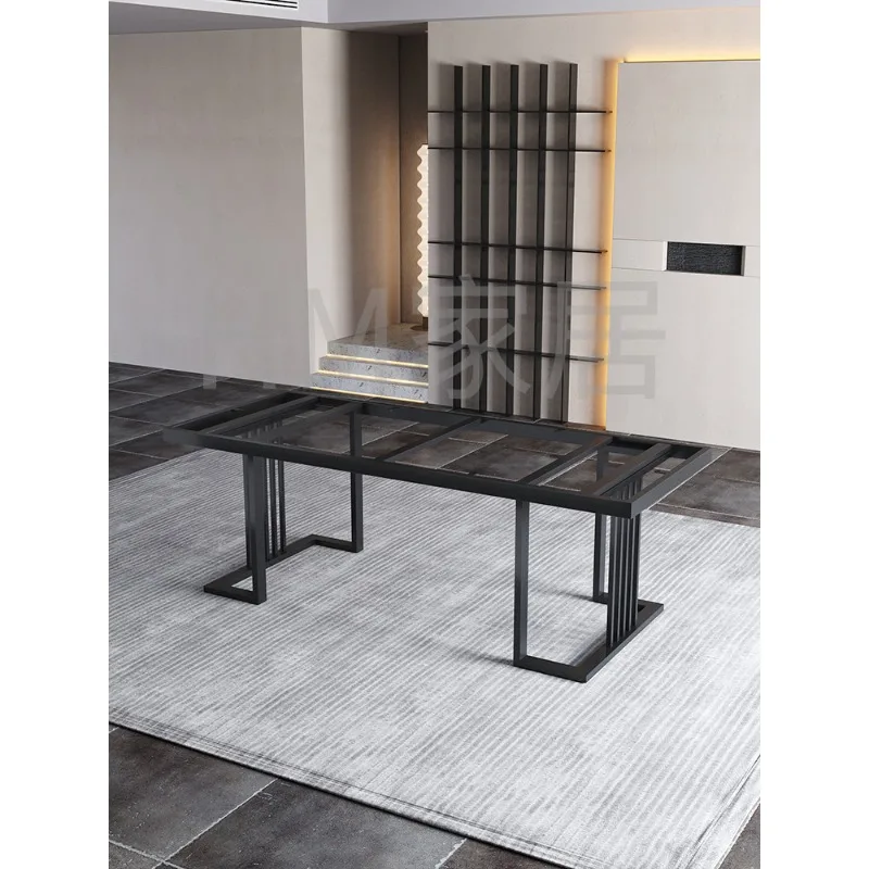 Spot light luxury  leg bracket rock slab table foot office dining rack coffee  base table foot