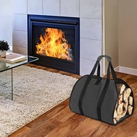 Tote Firewood Storage Bag Supplies Supersized Canvas Firewood Carrier Log Carrying Bag Handbags Wood for Log Carrier Fireplace