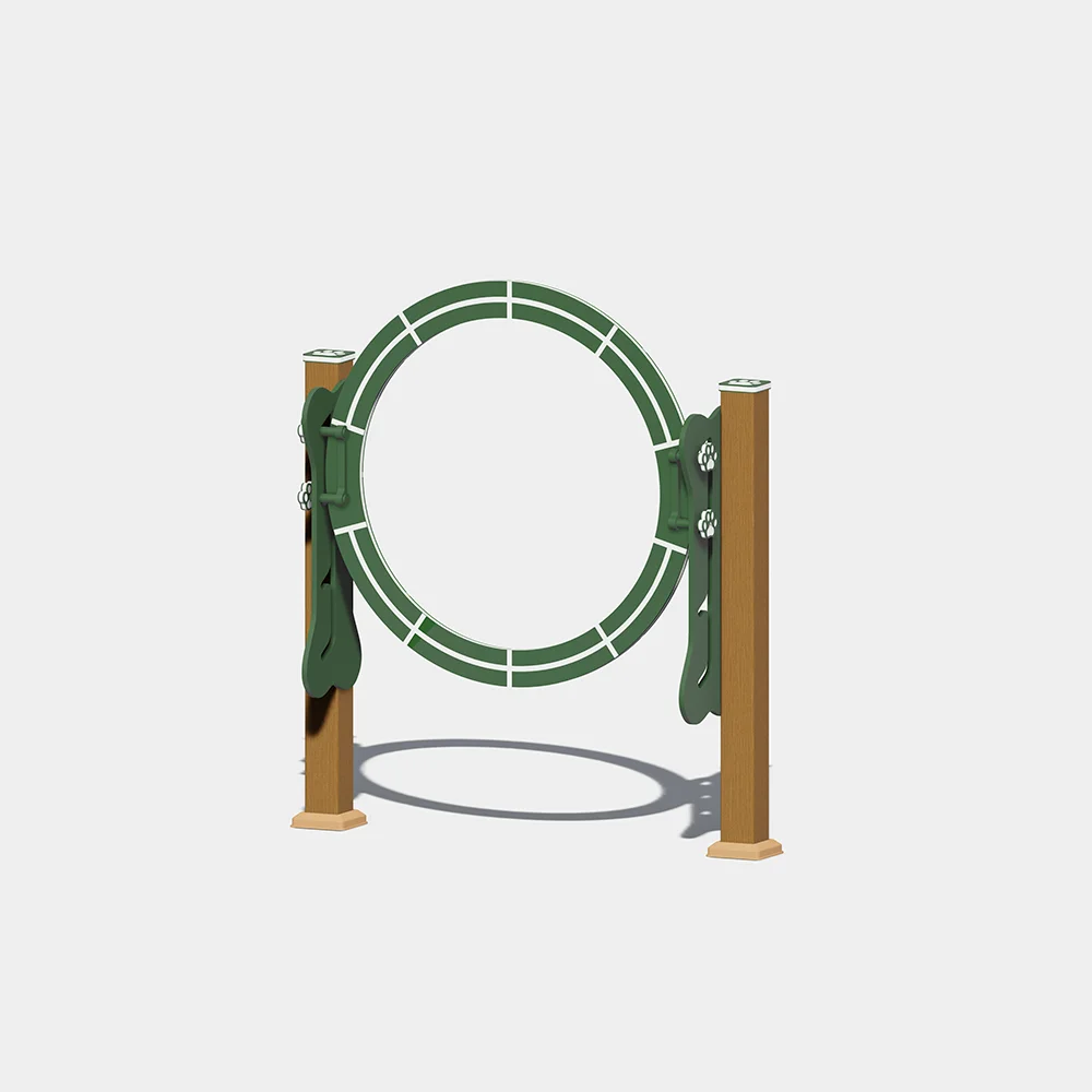 Dog Adjustable Circular  Jump Ring, Puppy Obstacle Course Jump Starter Kit  for Backyard, Indoor, Outdoor
