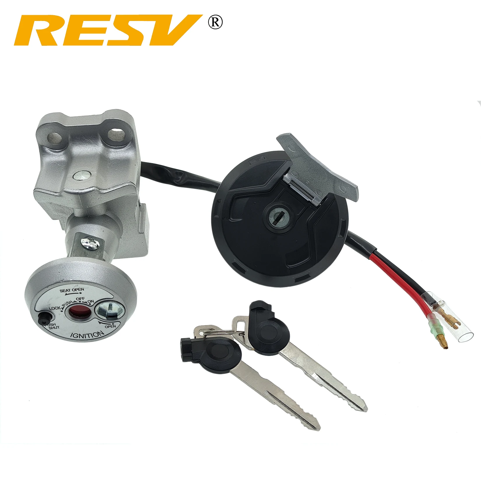 RESV for Yamaha NMAX155 NMAX N MAX 155 2015 2016 2017 2018 2019 Ignition Switch Fuel Petrol Tank Gas Cap Lock Cover with Key