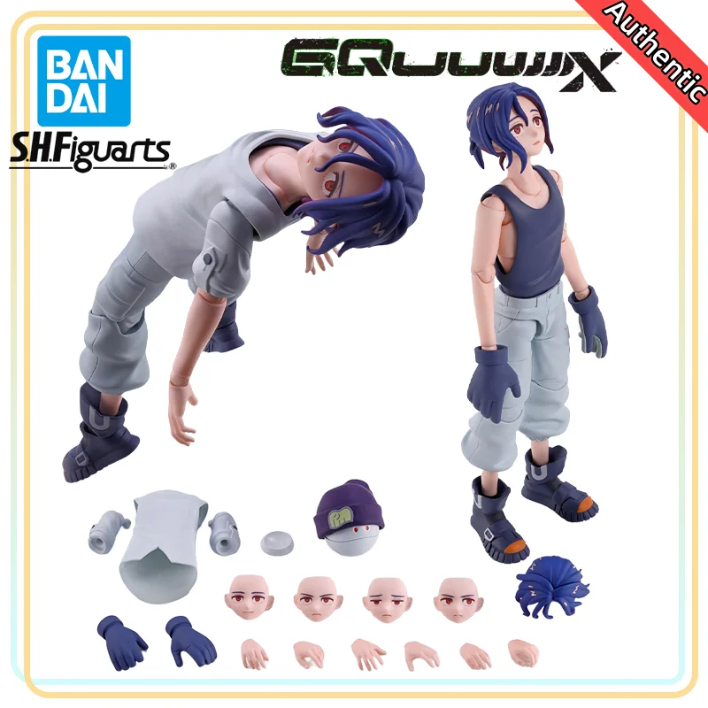 

【100% подлинный】BANDAI SPIRITS оригинальный Kidou Senshi Gundam GQuuuuuuX Shuuji Itou-H = 14 см S.H.Figuarts экшн-фигурка модель игрушки