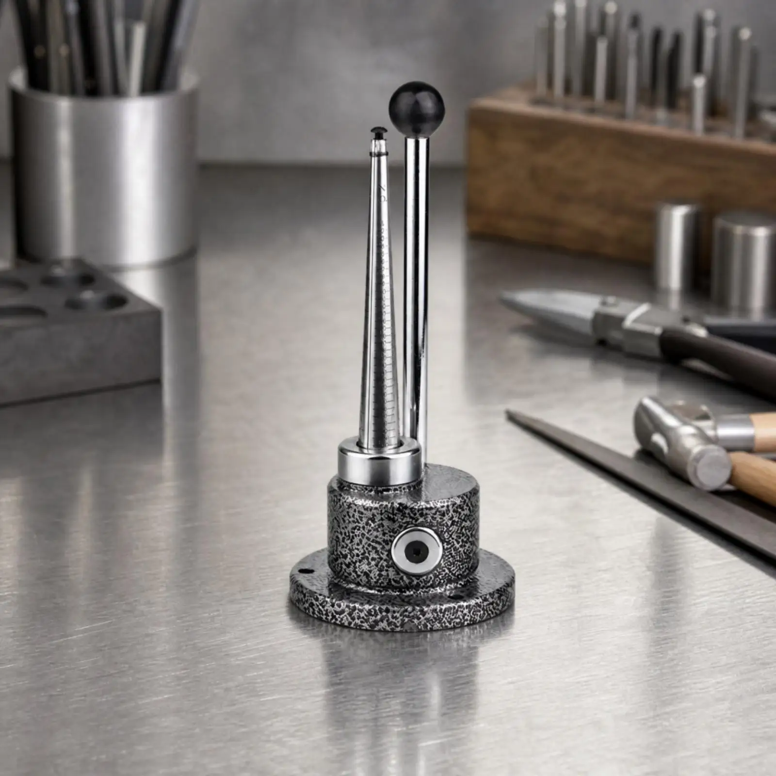 Hand Operated Ring Expander and Reducer Tool Metal Ring Sizer Adjuster for Jewelry Repair Workshop Tabletop Resizing Device