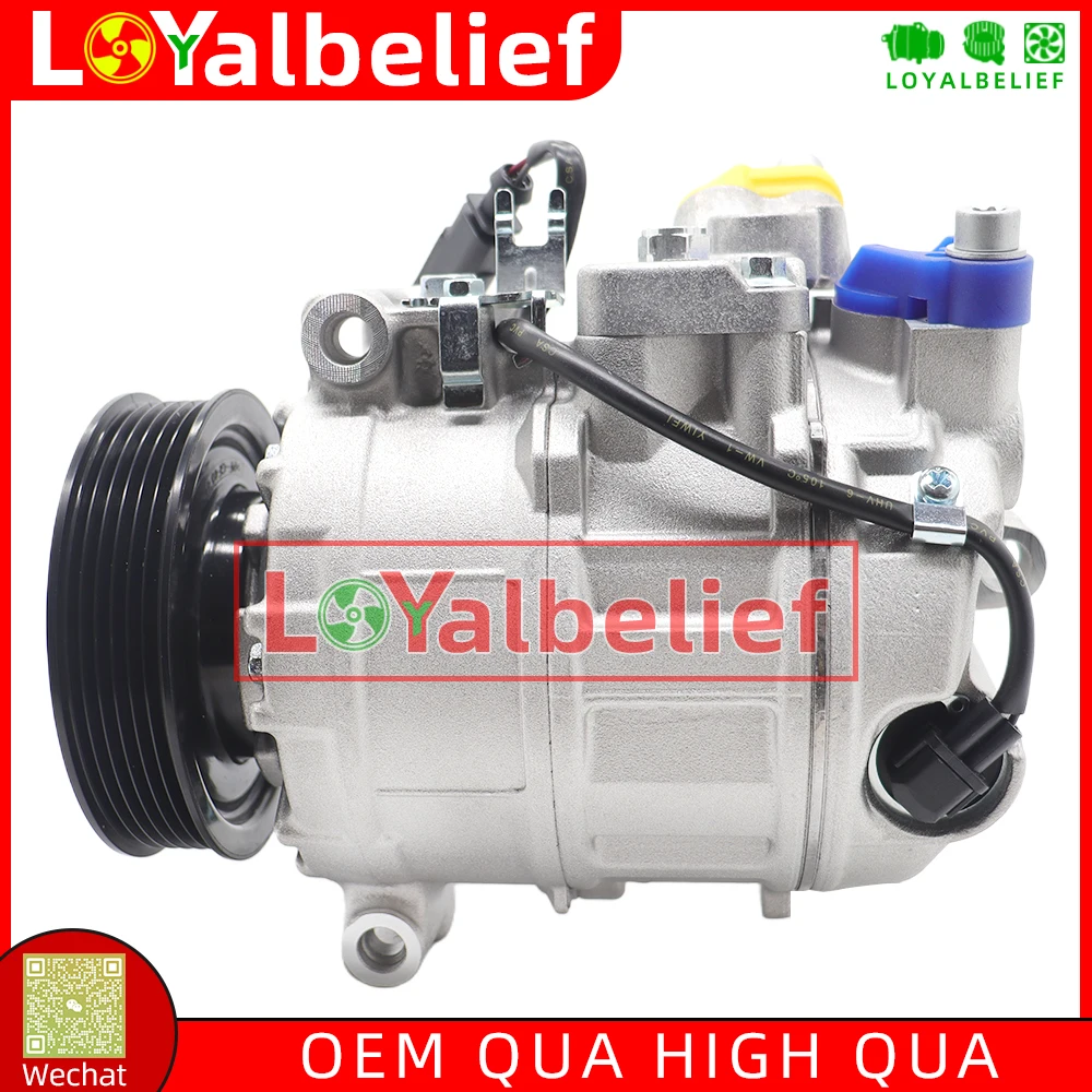 7SEU17C AC Compressor For VW Volkswagen Transporter T5 Multivan Amarok 7E0820803 7E0820803F 7E0820803J 7E0820803A 7E0260803G