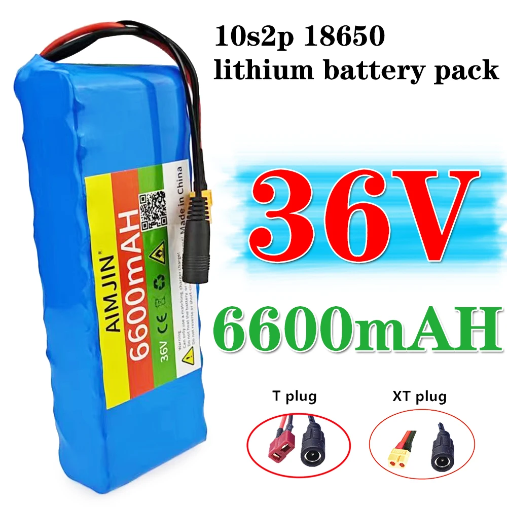

10S2P battery pack 36V 6600mAh 18650 Lithium-ion Battery for 36V Motorcycle,Scooter