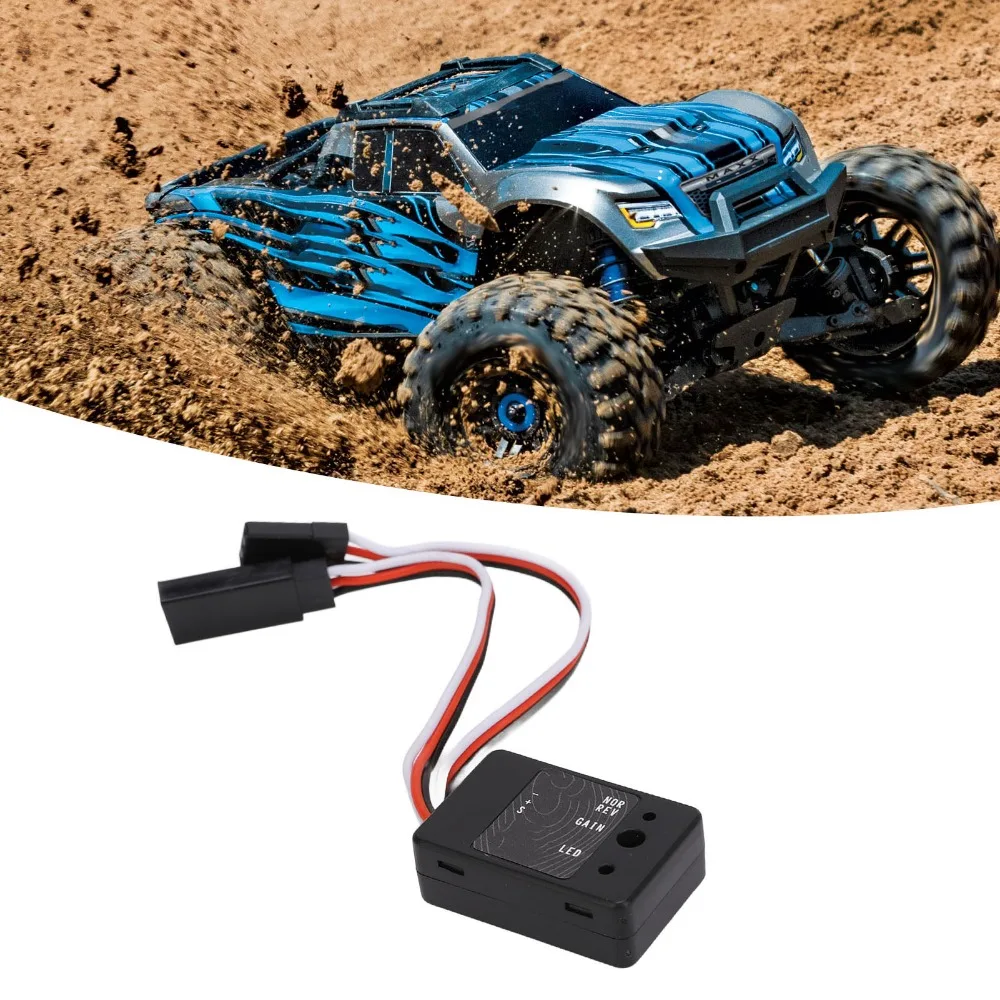 

Adjustable Sensitivity RC Gyro Module 4.8-7.4V Voltage Mini Mini Gyro Stabilizer Gyro Stability Module for SCX10
