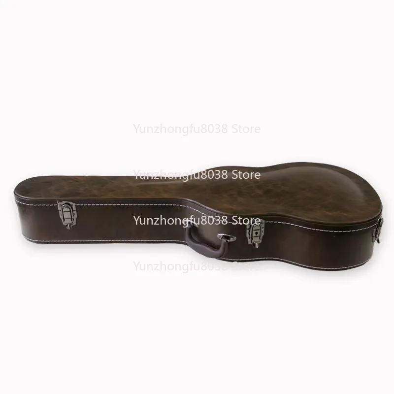 34-Inch Wooden Guitar Case Convex Pressure, Shock and Waterproof - for Musical Instrument Accessories - view 4