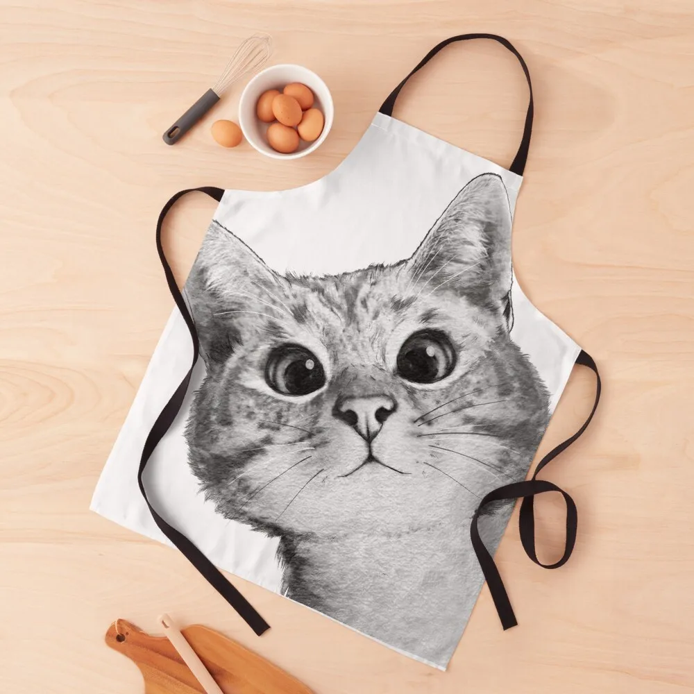 

sneaky cat Apron waterproof for women Kids beauty master Apron