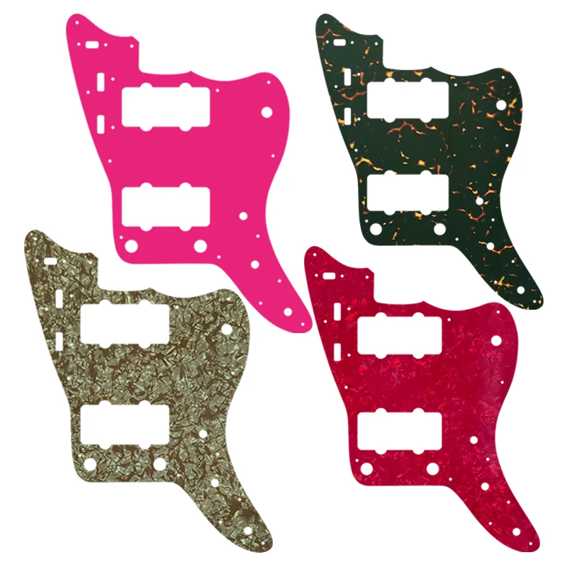 Feiman Custom Pickguard Guitars - For USA Fender Squier Vintage Modified Jazzmaster Guitar Pickguard Multi Color Options