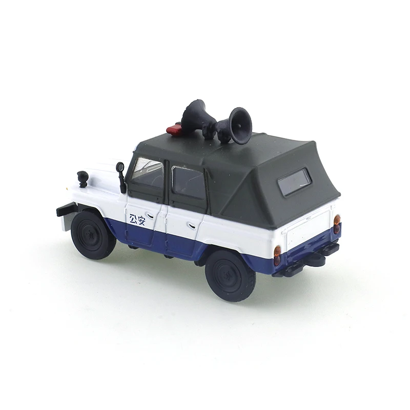 XCARTOYS 1/64 Beijing Jeep 212-Verkeer Veiligheid Promotie Auto Legering Motorvoertuig Diecast Metaal Model Kinderen Kerstcadeau Speelgoed voor Jongens