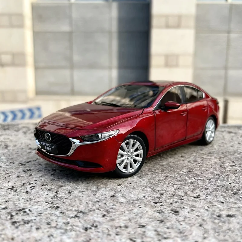1/43 MAZDA Axela Coupe Alloy Car Model Diecast Metal Toy Vehicles Car Model Simulation Miniature Scale Collection Childrens Gift