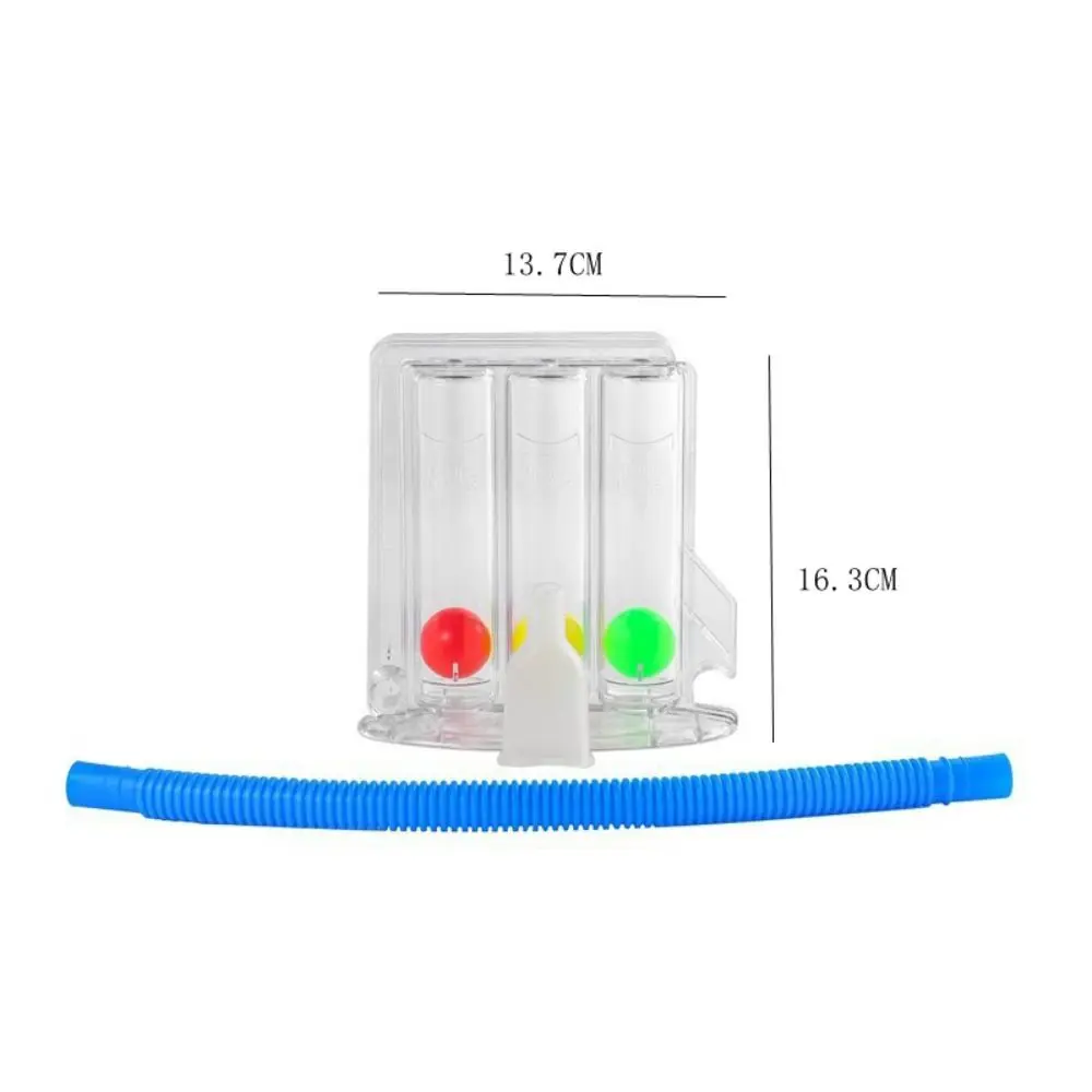 3 palline 3 palline Allenatore di respirazione Durevole Sistema di misurazione dell'alito resistente alla caduta Portatile lavabile