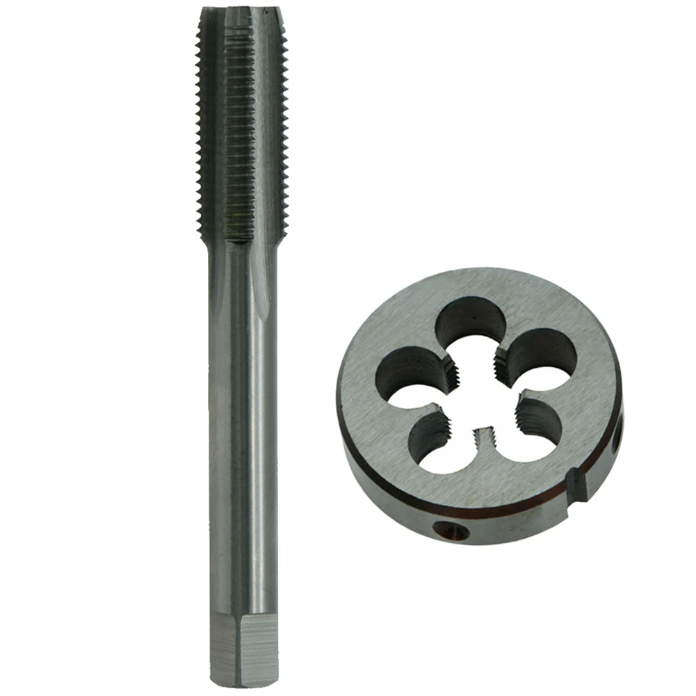 

Perfect for black and non ferrous materials 12mm x 1 25 HSS Metric Right Hand Thread Tap and Die Set M 12 x 1 25mm