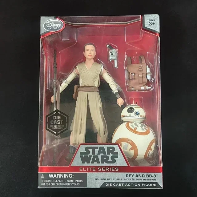 Star Wars Elite Series Rey Bb-8 Kylo Ren Poe Dameron Die Cast Doll Gifts Toy Model Anime Figures Collect Ornaments