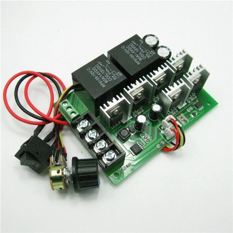 

ELECT-PWM Brush Motor Controller 2000W 40A Forward And Reverse Motor Speed Controller DC 12V 24V 36V Dc Power Supply