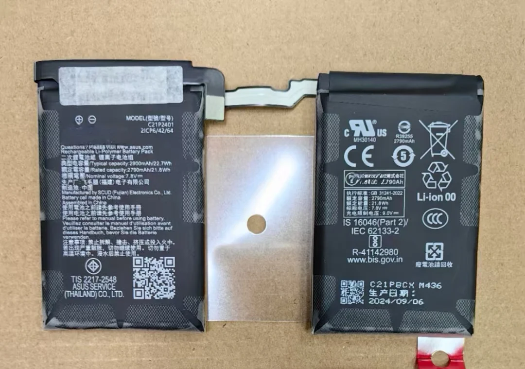 

New Original Battery C21P2401 For ASUS rog 9 Mobile Phone Batteries