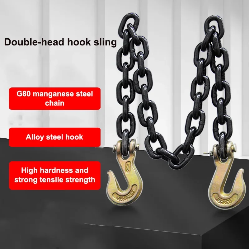 8mm Alloy and Iron Welded Transport Chain with Galvanized Finish Hot Selling 1/2\