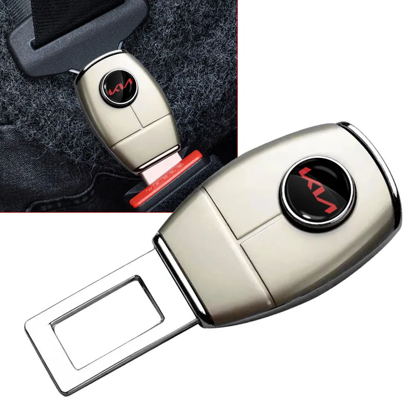 1/2 pçs clipe de cinto de segurança do carro extensão plug fivela carro para kia ceed rio sportage r k2 k3 k4 k5 k6 soul opeima ceed sorento cerato