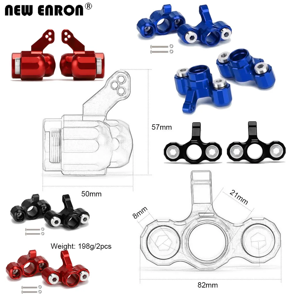 Alloy 6061 CNC Front Knuckle Arms ARA330558 ARA340158 FOR RC Car ARRMA 1/5 KRATON ARA5208 4WD EXTREME OUTCAST 8S BLX