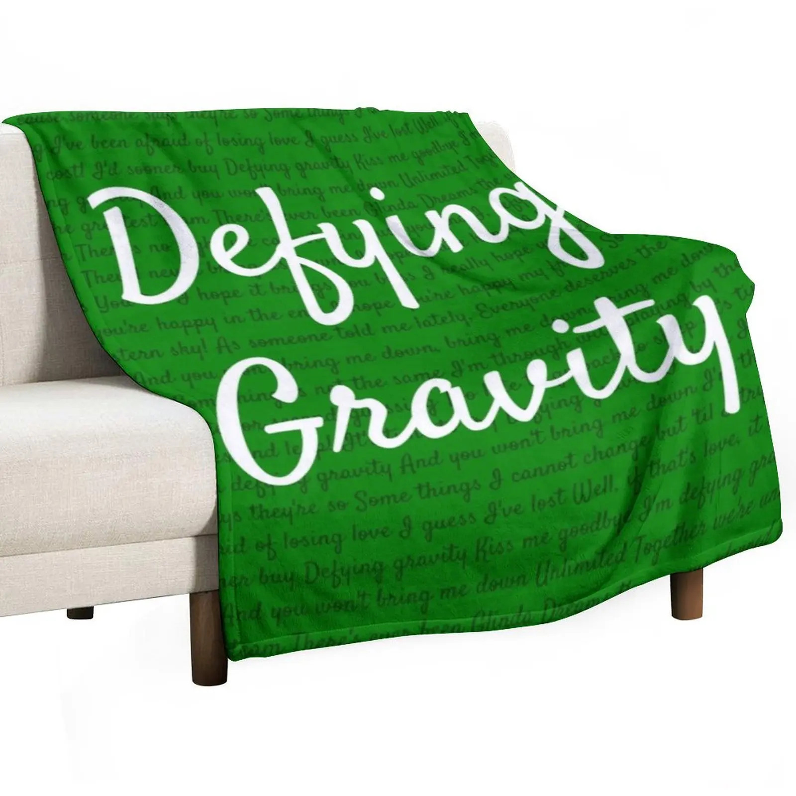 Defying gravity Throw Blanket Loose Comforter Decoratives heavy to sleep Blankets For Baby Flannels Blankets