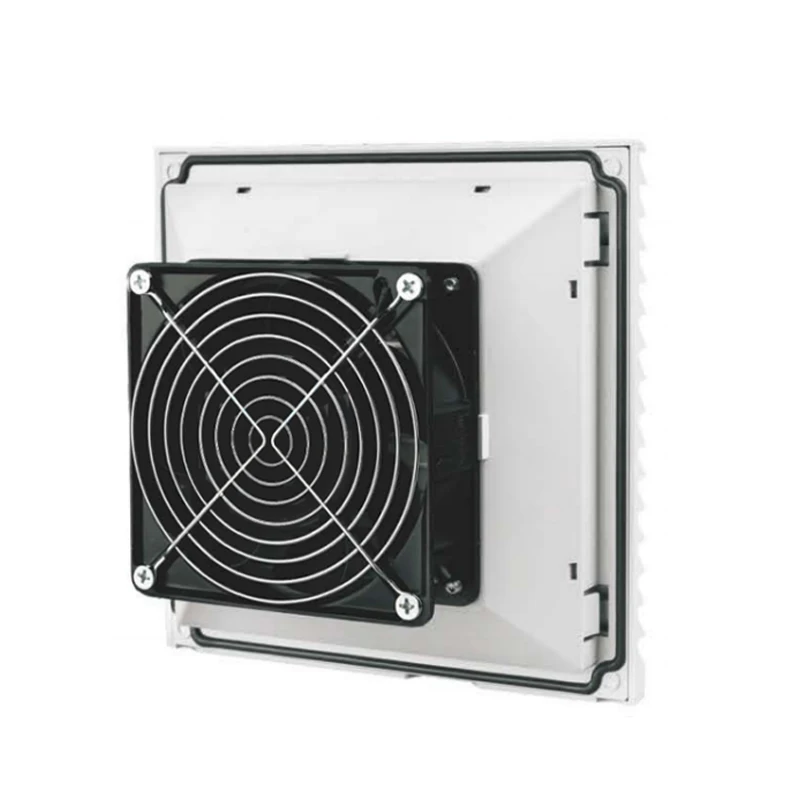 

204*204mm IP54 Fan Filter Unit AC230V DC12V DC24V Fan With Dust Panel Board Cabinet Ventilation Fan Filter