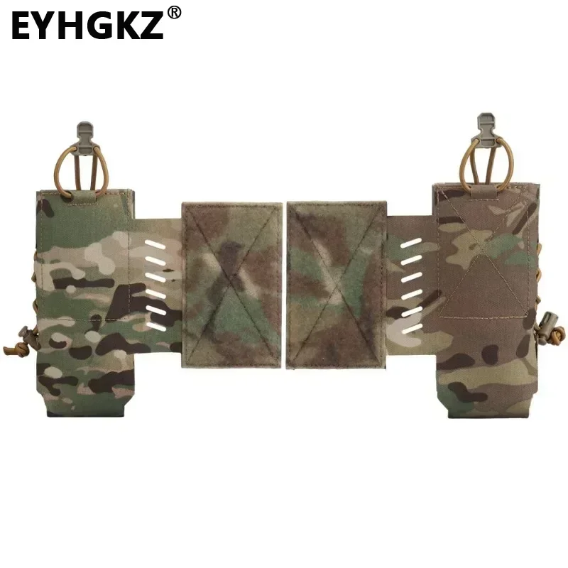Eyhgkz-タクティカルラジオマガジンポーチ、ハンティングベスト、airsoft、cs、シューティング、ウォーゲーム機器、ペイントボールアクセサリー、2個