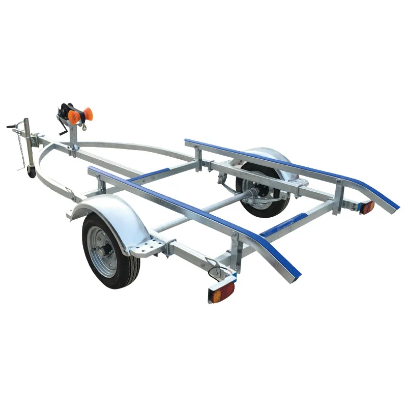 Hot-dip galvanized marine trailers, slip terms, checked inflatable boats, motorboats