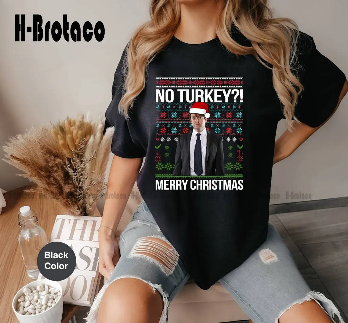 No Turkey Merry Christmas Ugly Christmas  Shirt, Mark Corrigan  Shirt, Funny Show Christmas Custom Gift