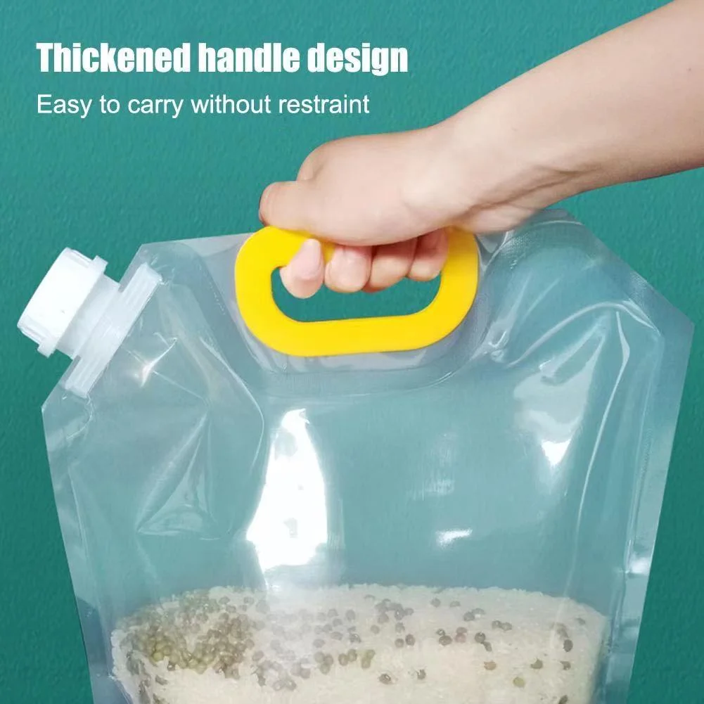 Grain Storage Bag Portable Grain Sealed Bag Insect Proof Moisture Proof Fresh Keeping Storage Bag Kitchen Drinking Grain Bags